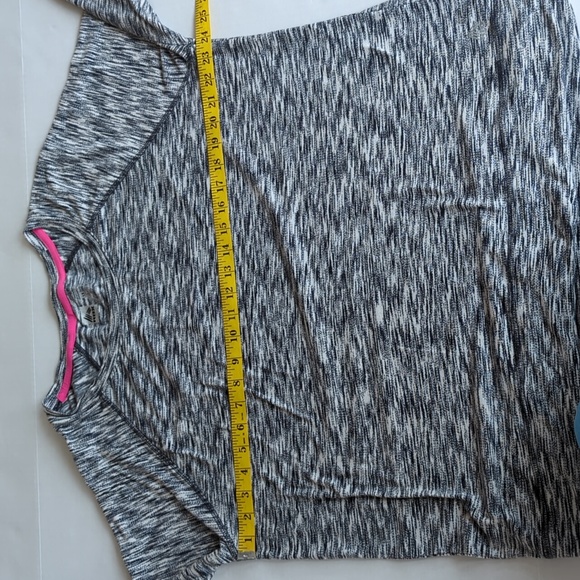 RBX Performance Long Sleeve Top PLUS 1X Black White - Picture 11 of 12